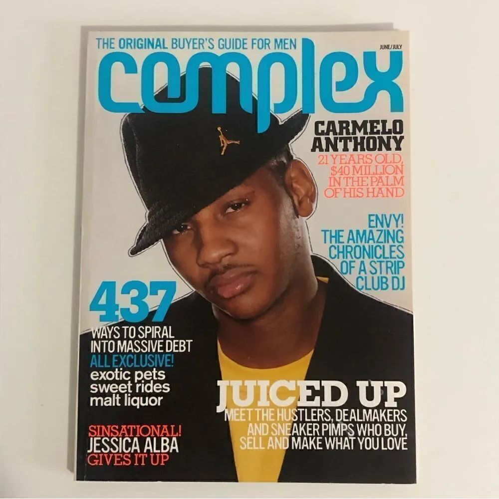 Complex Magazine Carmelo Anthony